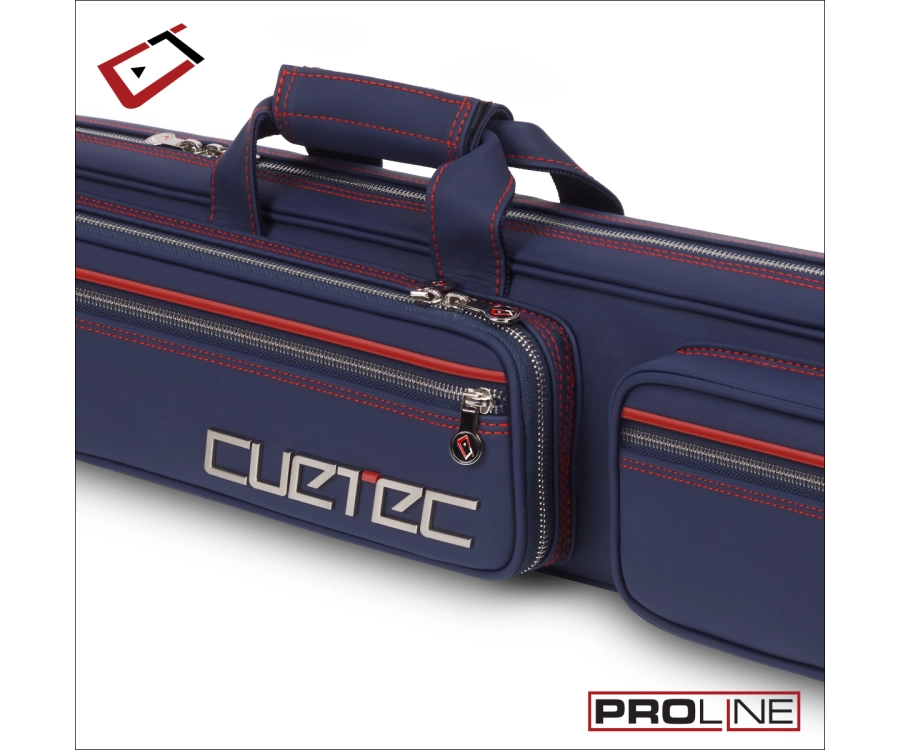 Cuetec 4x8 Navy Pro Line Pool Cue Case 8 Cuetec 4x8 Navy Pro Line Pool Cue Case - Image 8