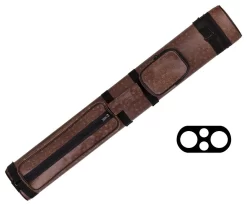 Action 2 Butt 2 Shaft Hard Case -Passion Billiards ac22 brown 2