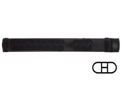 Action 2 Butts 2 Shafts Lace Case - Purple