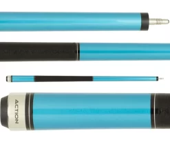 Action ACTMS03 Cyan 25oz Massé Pool Cue -Passion Billiards actms03 01