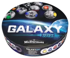 McDermott Galaxy Ball Set 5 McDermott Galaxy Ball Set -Passion Billiards bbgal 03