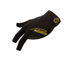 Predator Second Skin Glove Black With Yellow -Passion Billiards bglpb 4 1 1