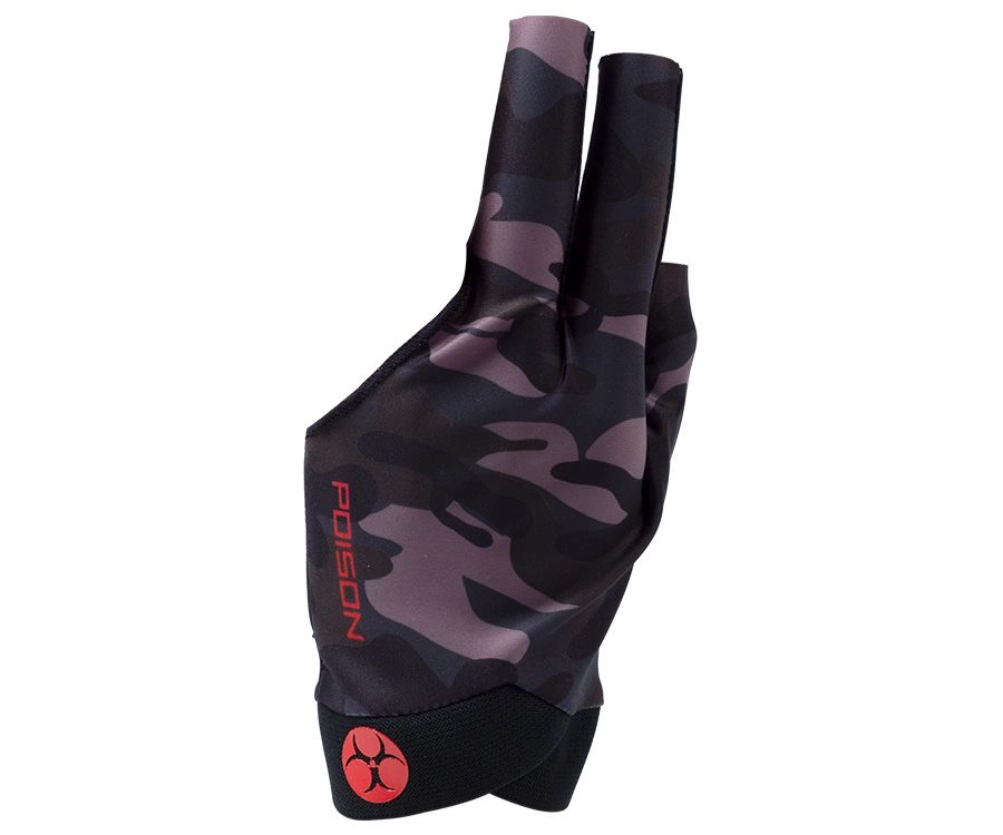 Poison Pool And Billiard Glove- Green Camo 1 Poison Pool And Billiard Glove- Green Camo