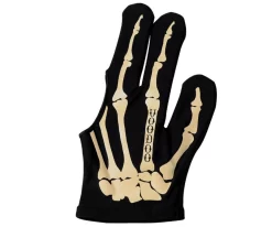 Voodoo Skeleton Pool And Billiard Gloves -Passion Billiards bglvod bone 01