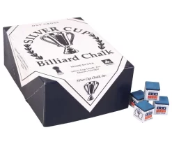 Silver Cup Chalk (Box Of 144 Cubes) 7 Silver Cup Chalk (Box Of 144 Cubes) -Passion Billiards chs144 blue 01 1