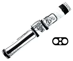 Eight Ball Mafia White Knuckles 2 Butt 2 Shaft Hard Case