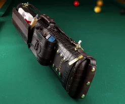 Elite 2 Butt 4 Shaft Brown Leather Case 15 Elite 2 Butt 4 Shaft Brown Leather Case -Passion Billiards ecc24 brown 02