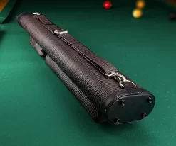 Elite Leatherette 2 Butt 4 Shaft Hard Case 17 Elite Leatherette 2 Butt 4 Shaft Hard Case -Passion Billiards eccp24 brown 02