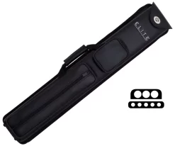 Elite Nexus 3 Butt 5 Shaft Hard Case -Passion Billiards ecn35 black 01 1