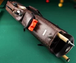 Elite Nexus 3 Butt 5 Shaft Hard Case -Passion Billiards ecn35 brown 01 1