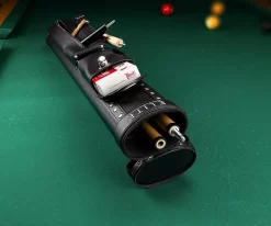 Elite Prime 2 Butt 2 Shaft Hard Case -Passion Billiards ecp22 black 01