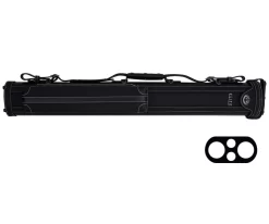 Elite 2x2 Vintage Cue Case Black