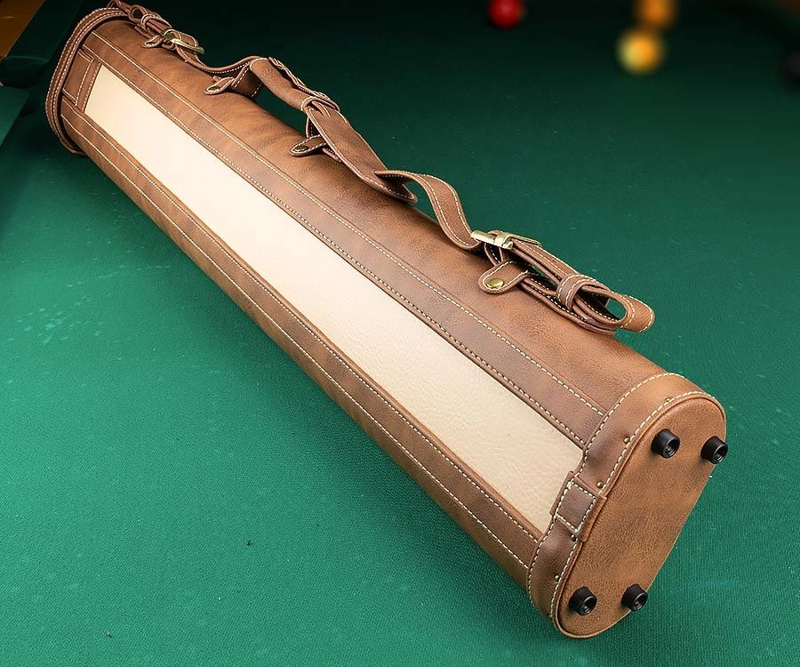 Elite 2x4 Vintage Cue Case Chestnut 4 Elite 2x4 Vintage Cue Case Chestnut - Image 4