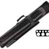 Elite 3x5 Vintage Cue Case- Black & Grey