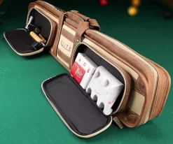 Elite 4x8 Vintage Vinyl Soft Cue Case Black 10 Elite 4x8 Vintage Vinyl Soft Cue Case Black -Passion Billiards ecvs48 chestnut 01 3