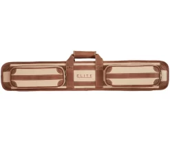 Elite 4x8 Vintage Vinyl Soft Cue Case Chestnut -Passion Billiards ecvs48 chestnut cat