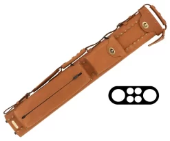 Instroke Buffalo 2 Butt 4 Shaft Leather Case