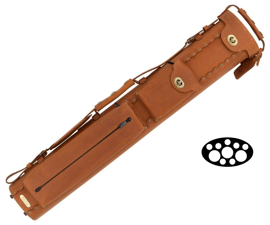 Instroke Buffalo 3 Butt 7 Shaft Leather Case 1 Instroke Buffalo 3 Butt 7 Shaft Leather Case