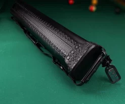 Instroke Southwest 3 Butt 5 Shaft Leather Case -Passion Billiards issw35 black 03