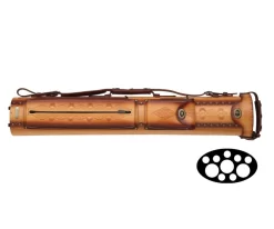 Instroke Tooled 3 Butt 7 Shaft Leather Case