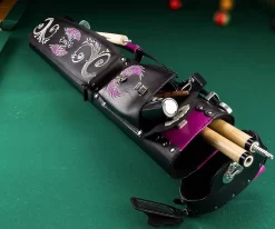 Instroke La Bella Donna 2 Butt 4 Shaft Hard Case - Black 10 Instroke La Bella Donna 2 Butt 4 Shaft Hard Case - Black -Passion Billiards isxb 01 1