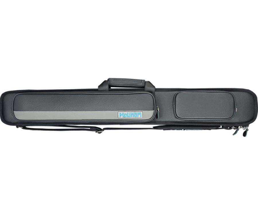 Molinari 2 Butt 4 Shaft Black/Grey Hybrid Cue Case 1 Molinari 2 Butt 4 Shaft Black/Grey Hybrid Cue Case