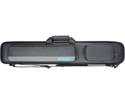 Molinari 3 Butt 6 Shaft Black/Grey Hybrid Cue Case