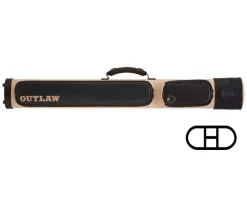 Outlaw OLX22 Black 2 Butt 2 Shaft Hard Case