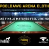 PoolDawg Arena Pool Table Cloth