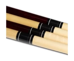 Economy Two-Piece Pool Cue Bundle (4 House Cues Set) -Passion Billiards pdeco collars