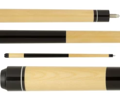 Economy Two-Piece Pool Cue Bundle (4 House Cues Set) -Passion Billiards pdeco1 01