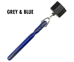Octagon Wood Pocket Chalker -Passion Billiards qcwco greyblue 1