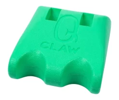Q Claw 2-Cue Holder -Passion Billiards qhqc2 green 01 2
