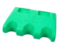Q Claw 3-Cue Holder -Passion Billiards qhqc3 green 01