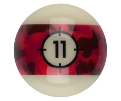 Aramith Camo Single Replacement Balls -Passion Billiards rbcam 11ball 01