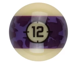 Aramith Camo Single Replacement Balls -Passion Billiards rbcam 12ball 01