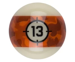 Aramith Camo Single Replacement Balls -Passion Billiards rbcam 13ball 01