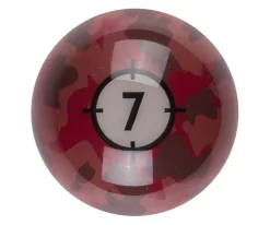 Aramith Camo Single Replacement Balls -Passion Billiards rbcam 7ball 01