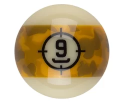 Aramith Camo Single Replacement Balls -Passion Billiards rbcam 9ball 01