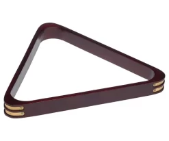 8 Ball Rack With Brass Corners -Passion Billiards rk8b wine 01