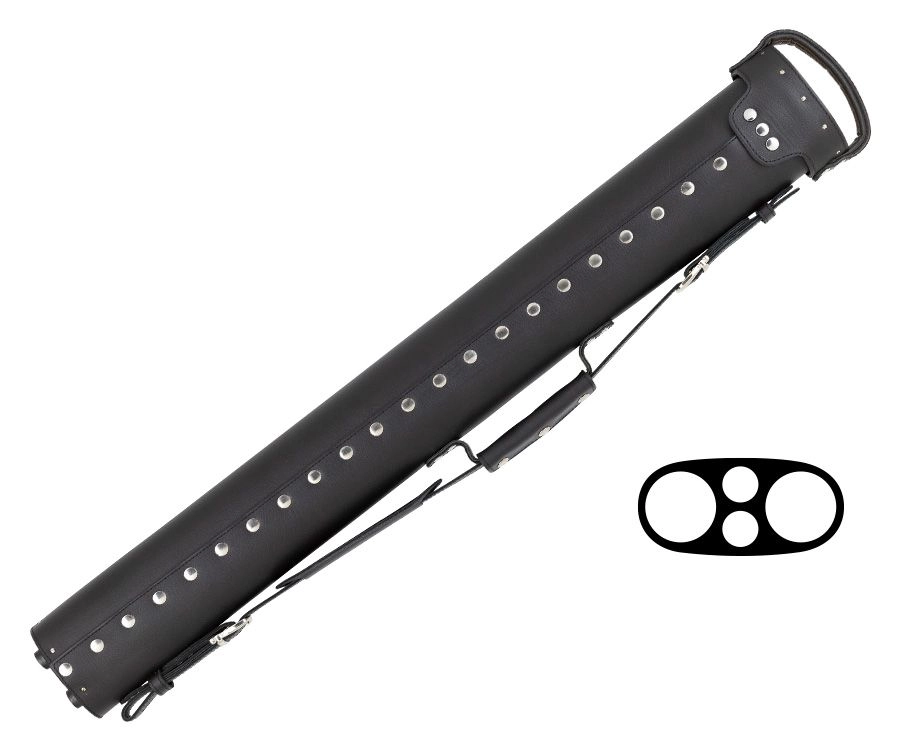 Tango Angus Black 2 Butt 2 Shaft Hard Case 2 Tango Angus Black 2 Butt 2 Shaft Hard Case - Image 2