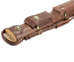 Tango Pampa Chestnut 2 Butt 2 Shaft Leather Cue Case 7 Tango Pampa Chestnut 2 Butt 2 Shaft Leather Cue Case -Passion Billiards tapm22 chestnut 03