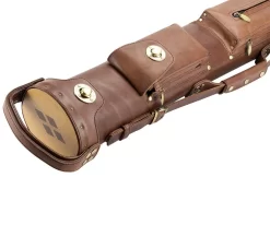 Tango Pampa Chestnut 3 Butt 6 Shaft Leather Cue Case 7 Tango Pampa Chestnut 3 Butt 6 Shaft Leather Cue Case -Passion Billiards tapm36 chestnut 03