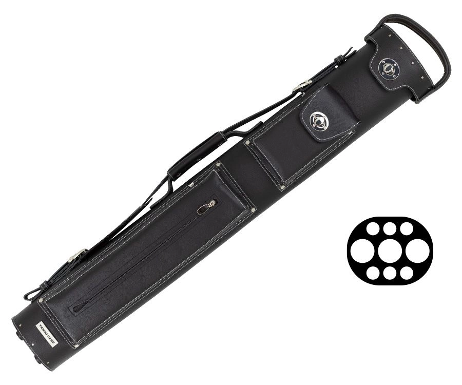 Tango Zorzal Black 3 Butt 6 Shaft Hard Case 1 Tango Zorzal Black 3 Butt 6 Shaft Hard Case