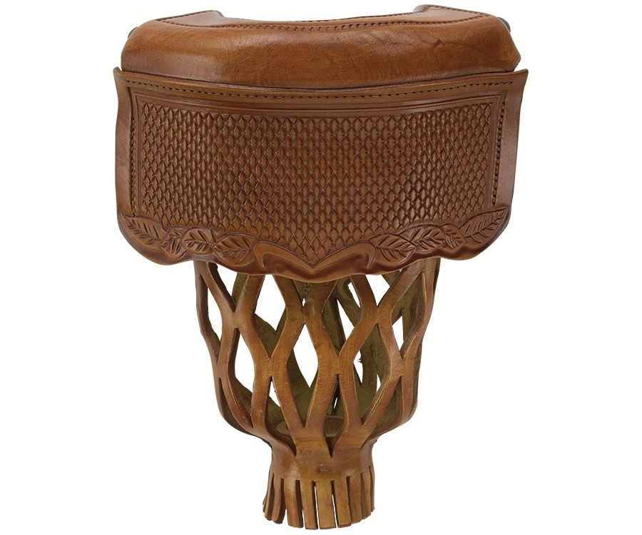 Tan Leather Pocket Set (Set Of 6) 1 Tan Leather Pocket Set (Set Of 6)