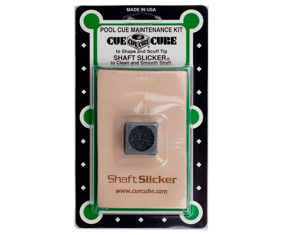 Cue Cube Shaft Slicker Combo 1 Cue Cube Shaft Slicker Combo